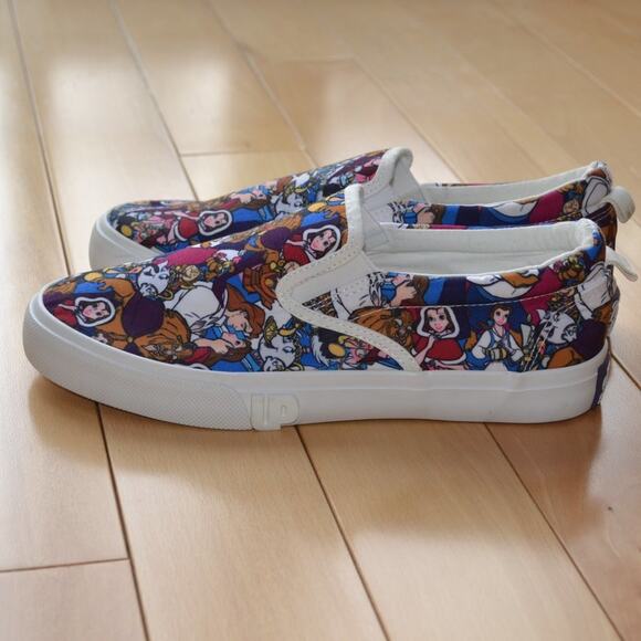 Disney Beauty and the Beast Slip On Shoes Size 8 - Picture 6 of 7